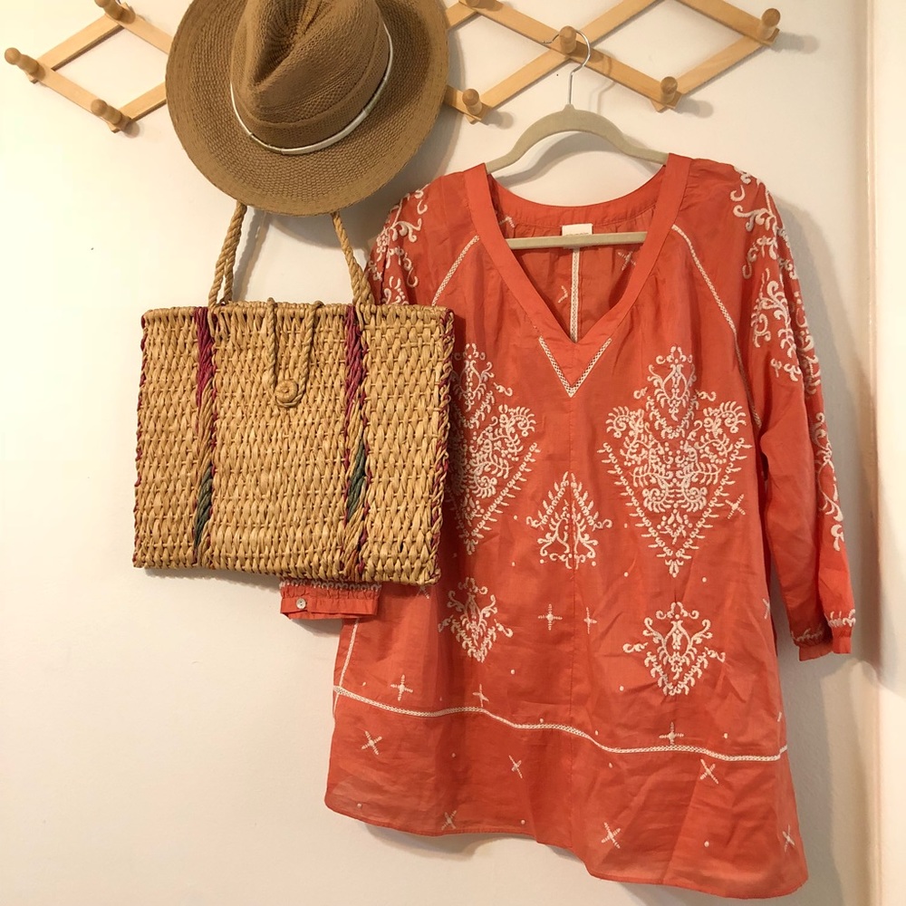 Chico’s Embroidered Tunic